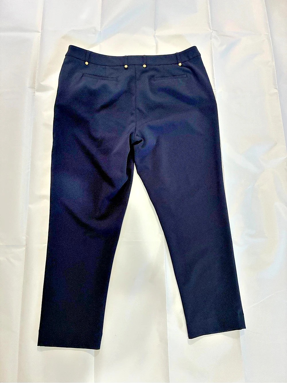 Jones New York Grace Ankle Pants Navy Size 12